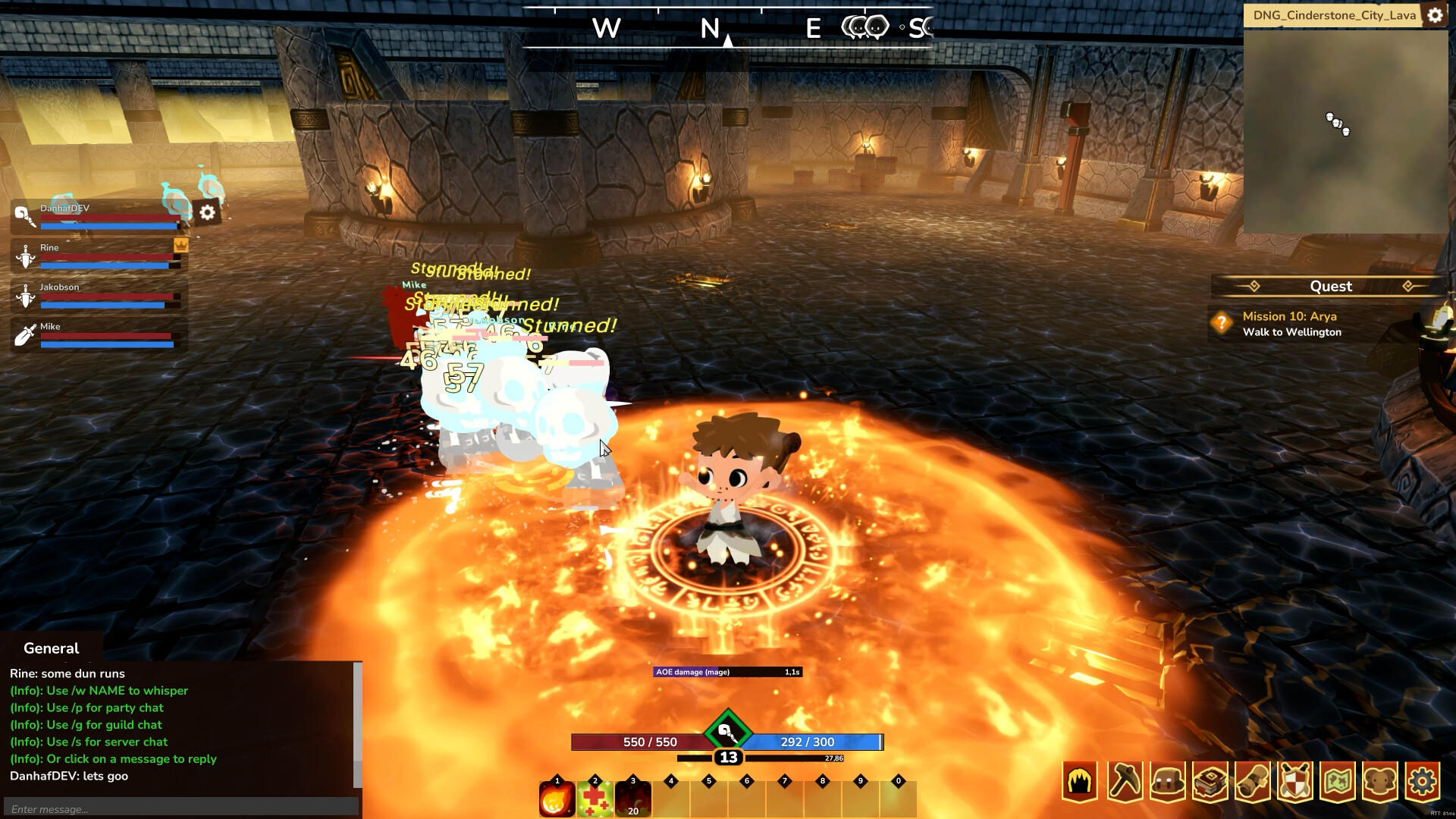 Cinderstone Online 게임 스크린샷