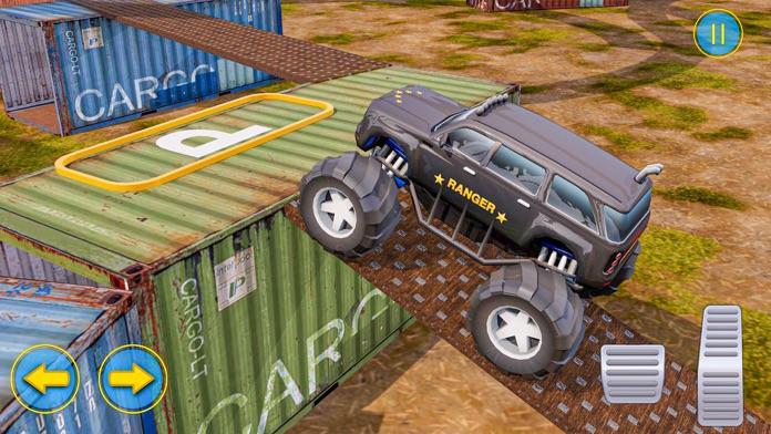 Captura de Tela do Jogo Monster Truck Stunts Car Games