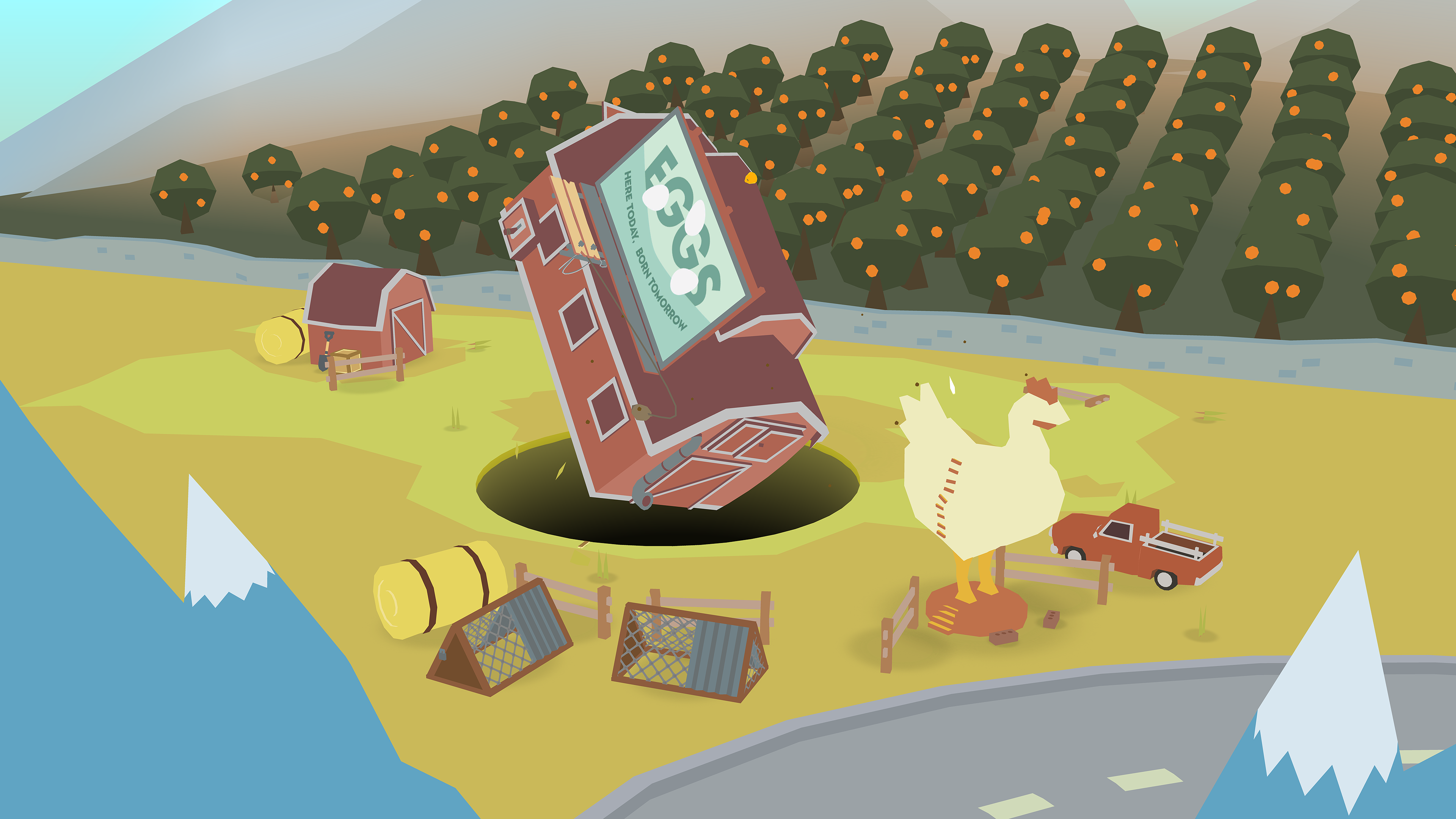 Donut County Game Screenshot