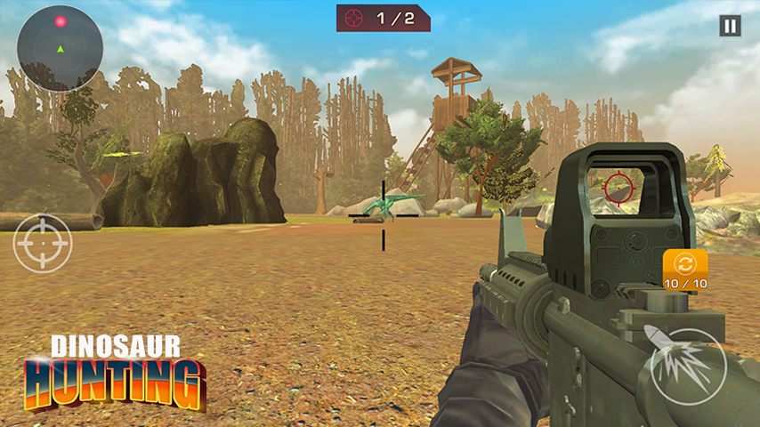 Dinosaur Hunting Game Screenshot