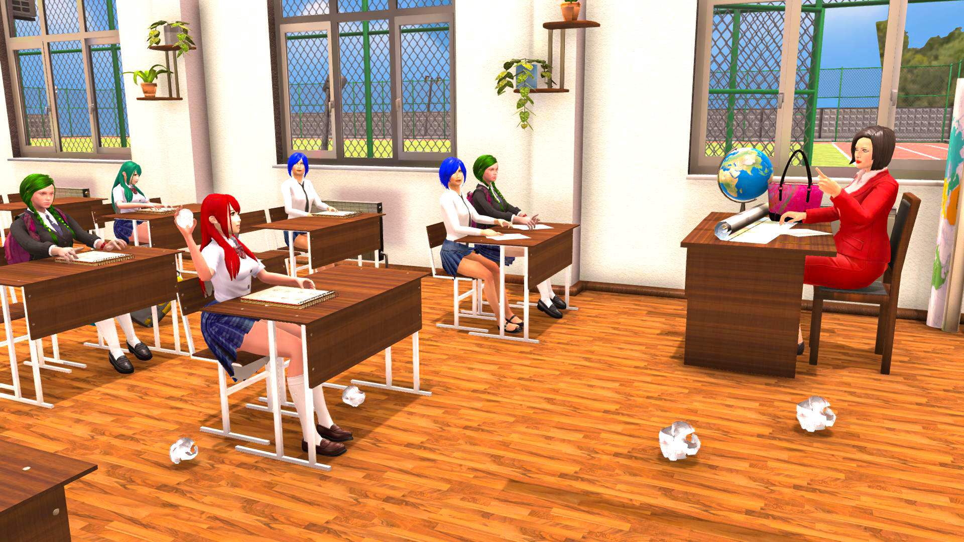 High School jogo de simulador de menina, escola vida virtual jogos de  aventura 3D::Appstore for Android