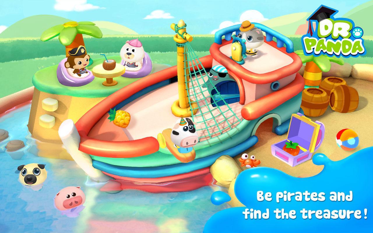 Dr. Panda's Swimming Pool Game Screenshot
