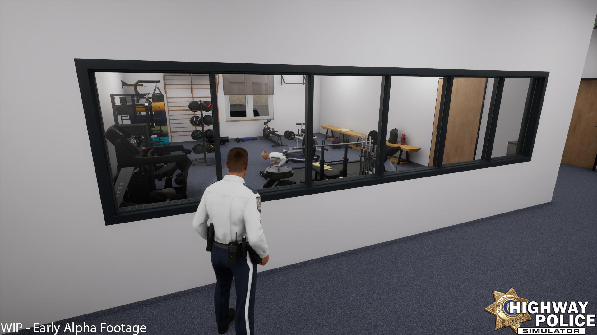 Screenshot of Highway Police Simulator