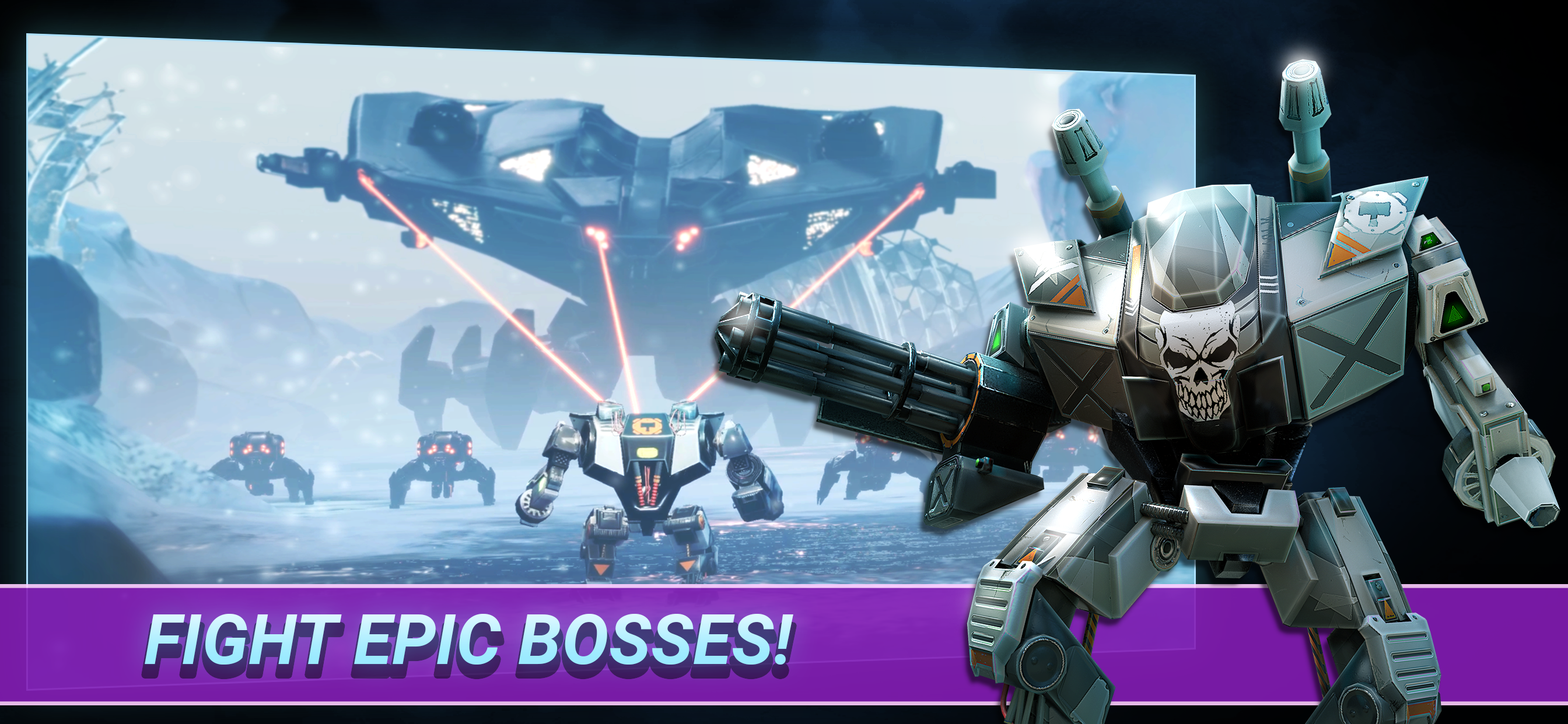 Скриншот игры Fusion Guards: AI Mech War