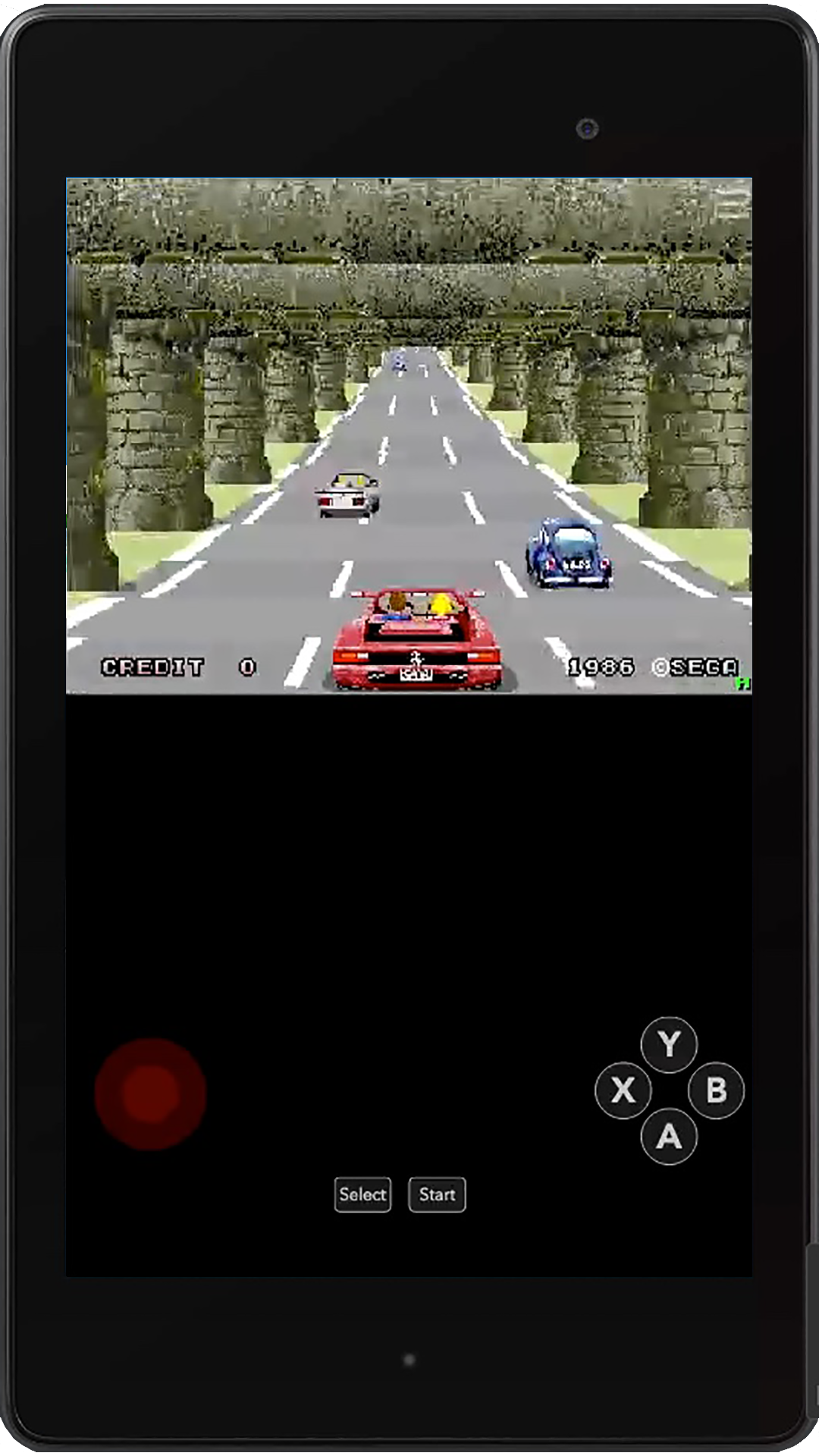 OutRun Game Screenshot