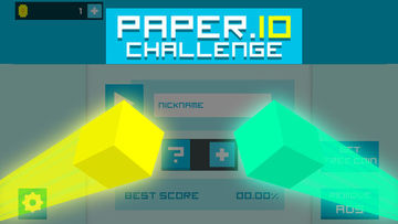 Paper.io Multiplayer Free Ads Game Screenshot