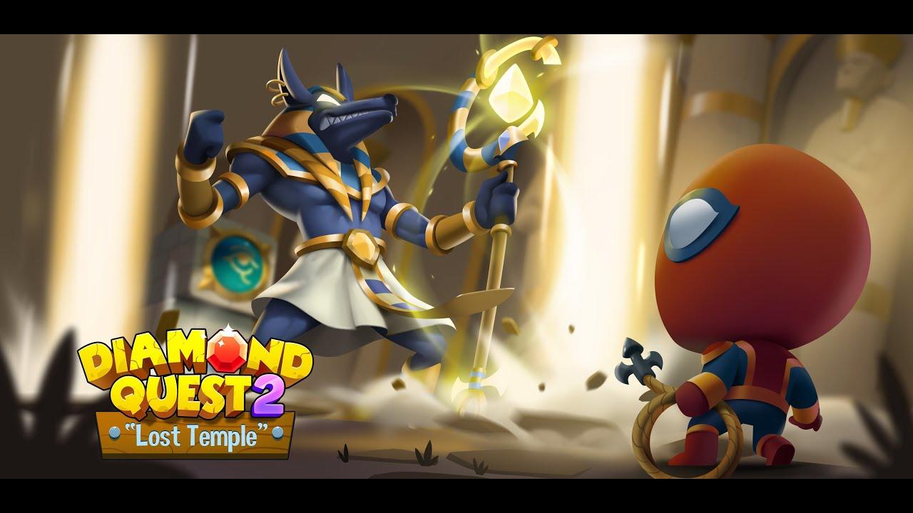  ภาพหน้าจอของวิดีโอ Diamond Quest 2: วิหารที่หายไป