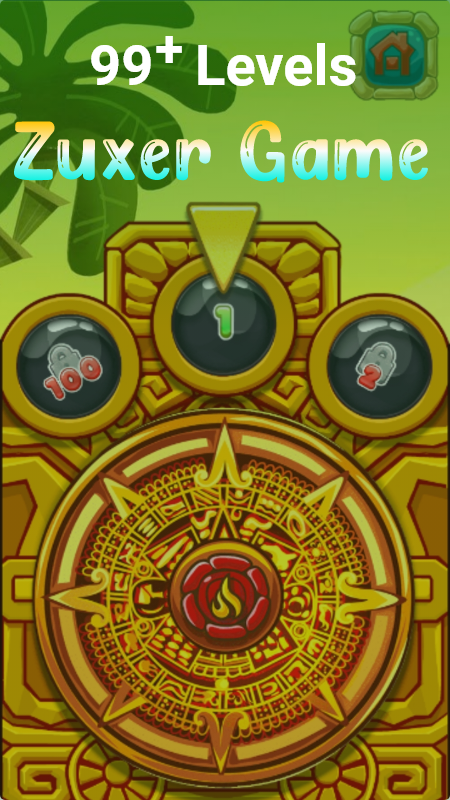 Jungle Marble Blast Zumba Game Game Screenshot