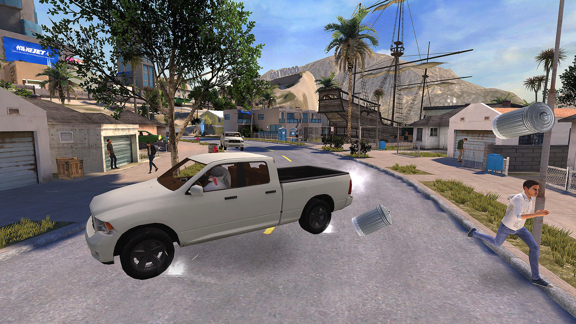 Goat Simulator Payday Game Screenshot