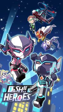 Captura de Tela do Jogo Dash Heroes