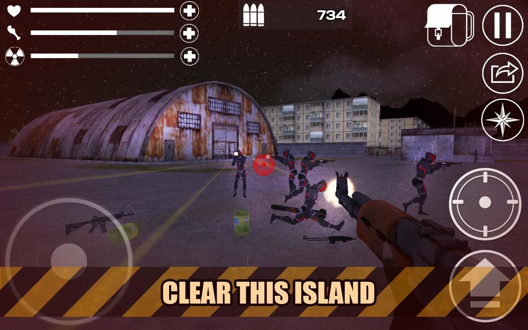Apocalypse Radiation Island 3D screenshot game