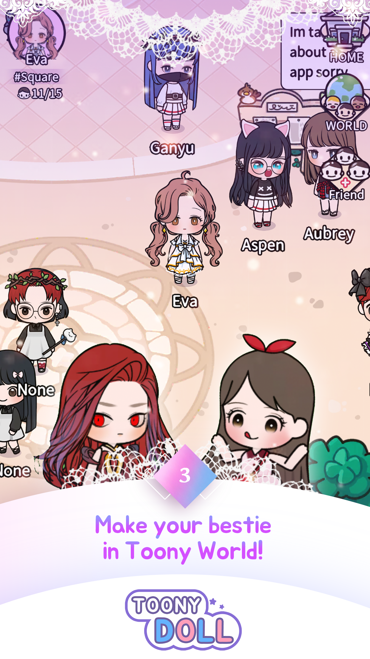 Toonydoll Game Screenshot