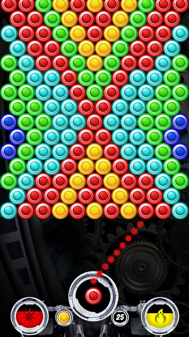 Screenshot of Bubble Battle Ball