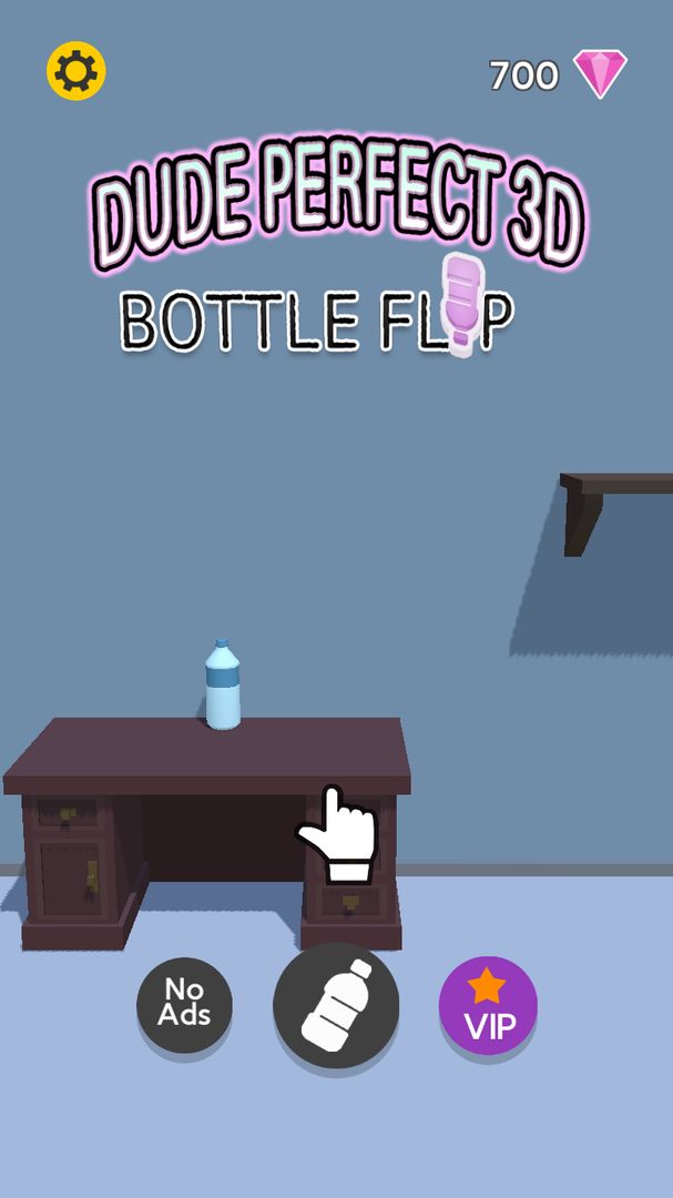Dude Perfect 3D: Amazing Bottle Flip 게임 스크린 샷