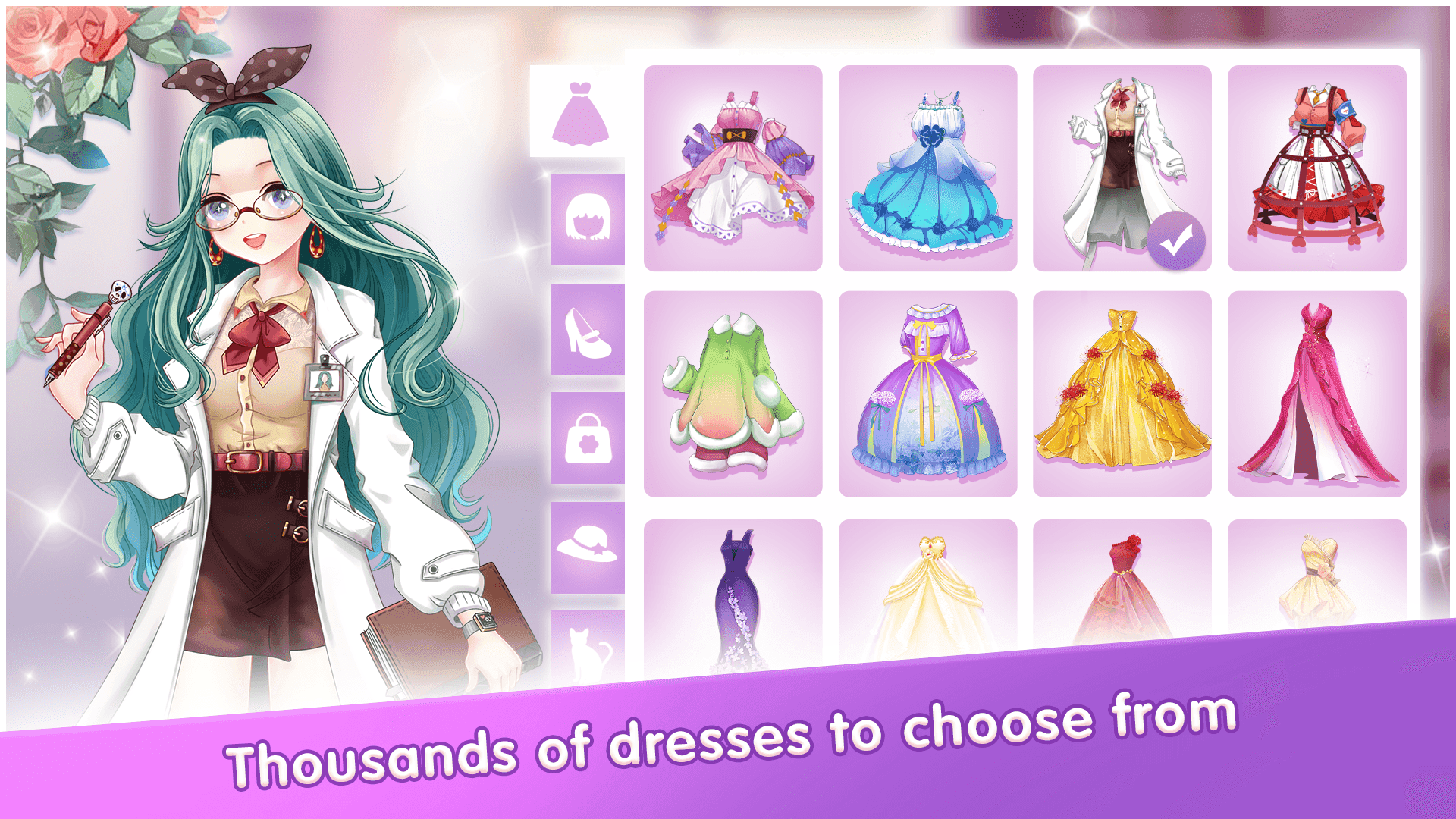 Cat Diary: Dress up Princess Game Screenshot