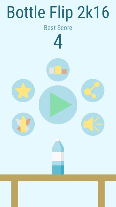 Bottle Flip 2k16 Game Screenshot