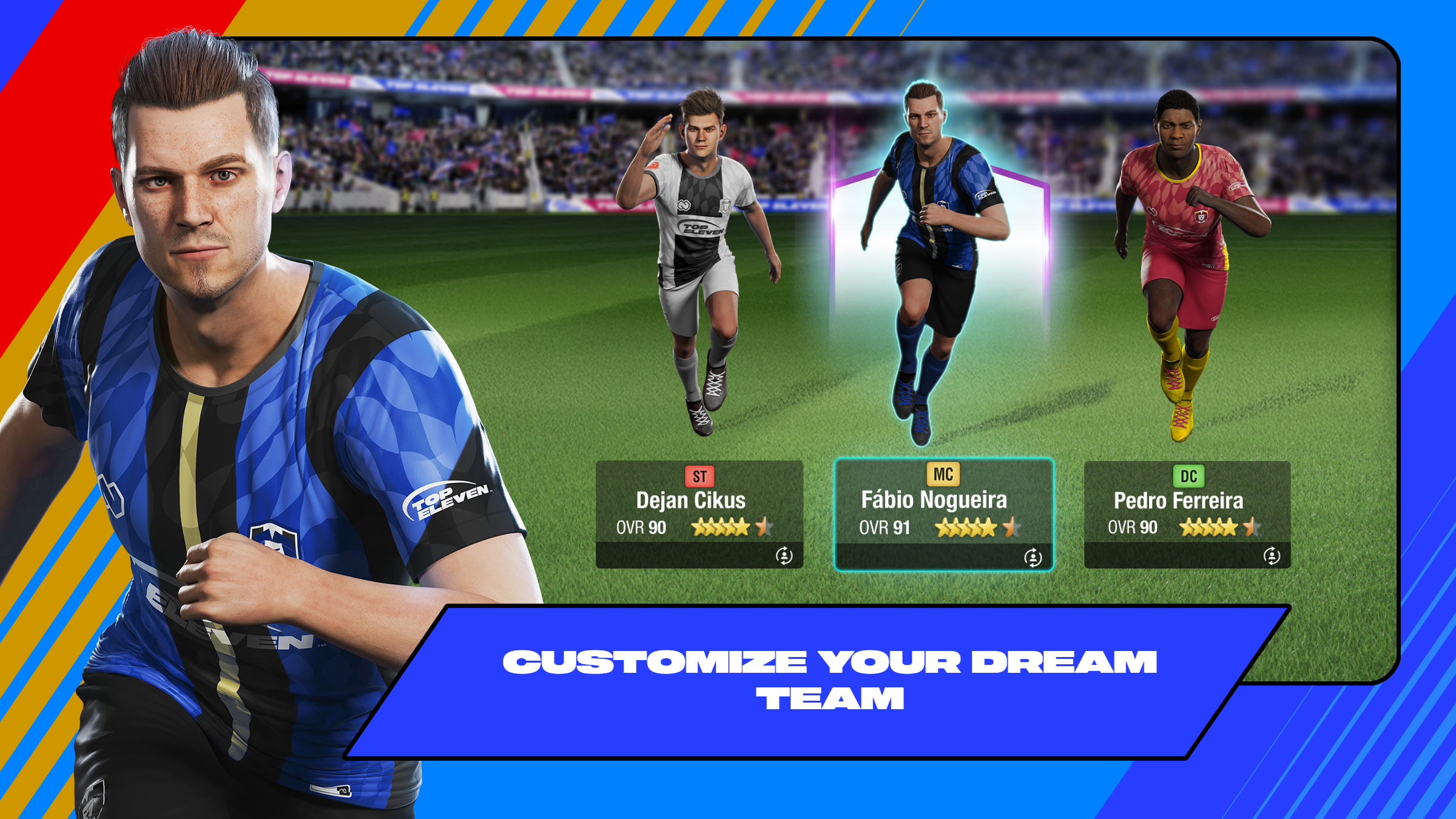 Cuplikan Layar Game Top Eleven Be a Soccer Manager