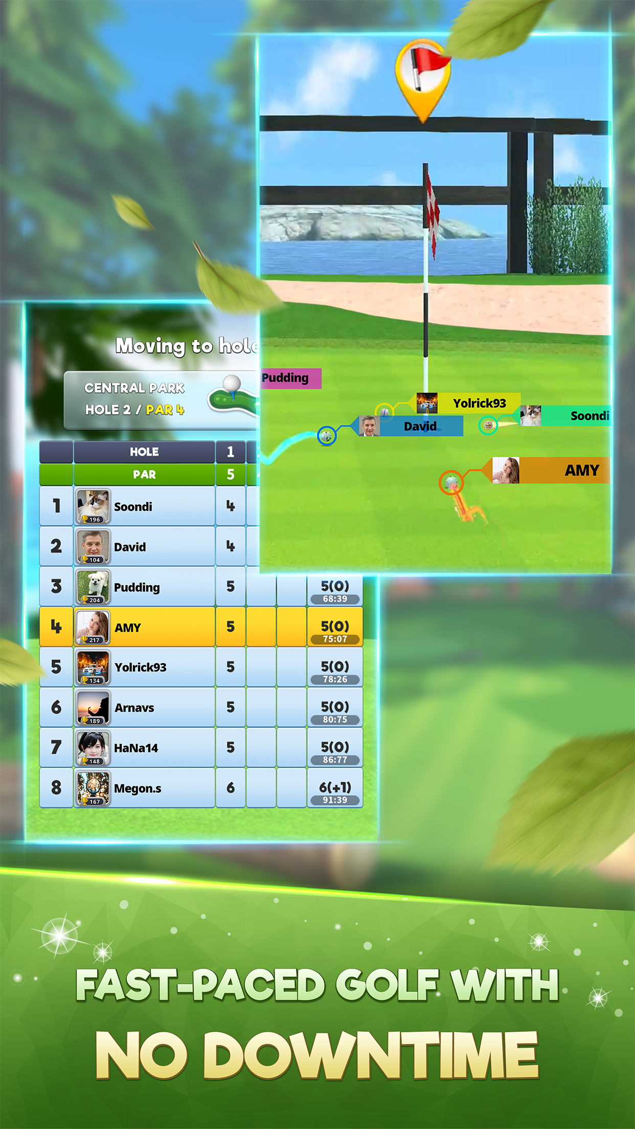 Extreme Golf Game Screenshot