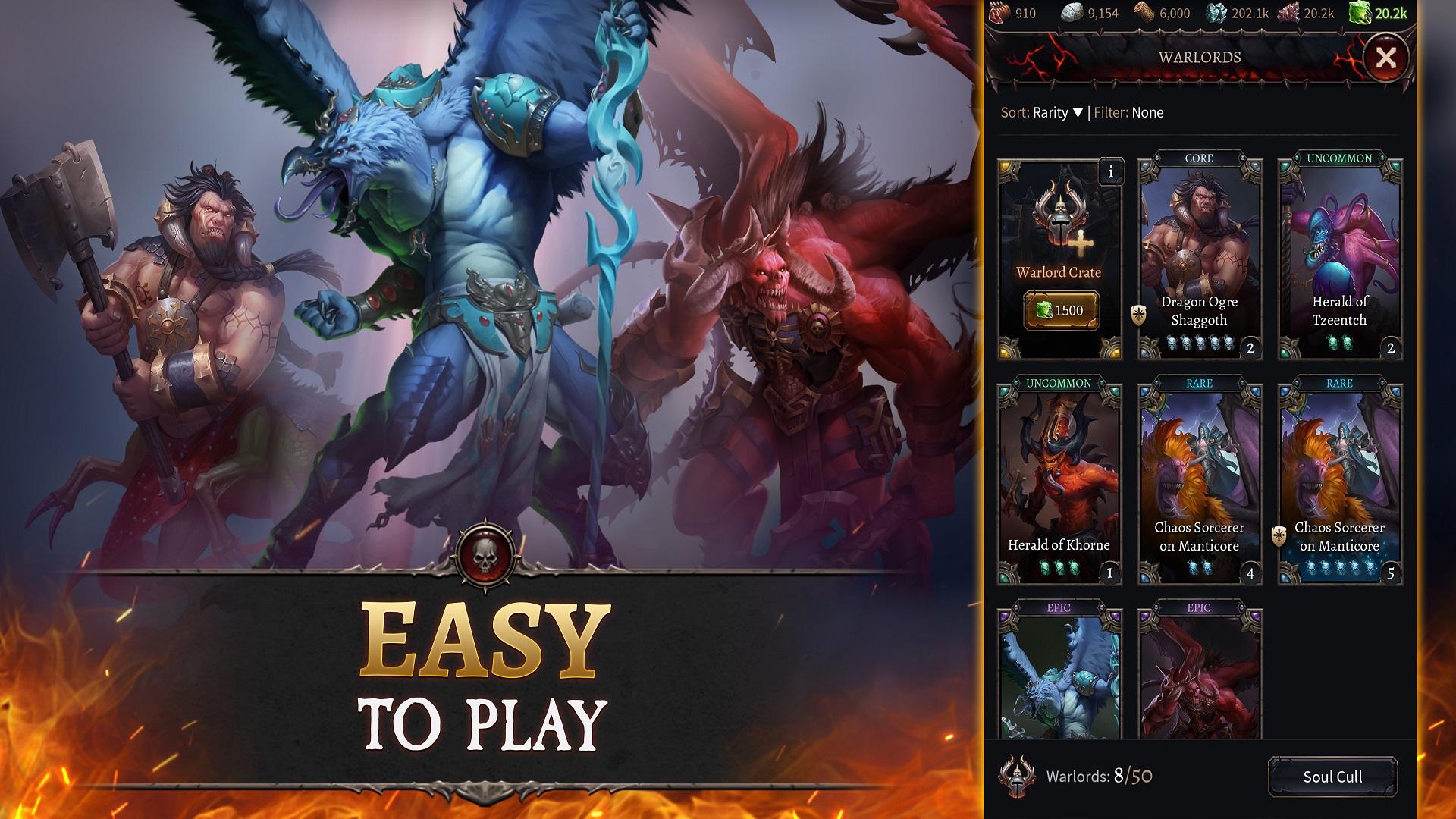 Screenshot of Warhammer: Chaos & Conquest