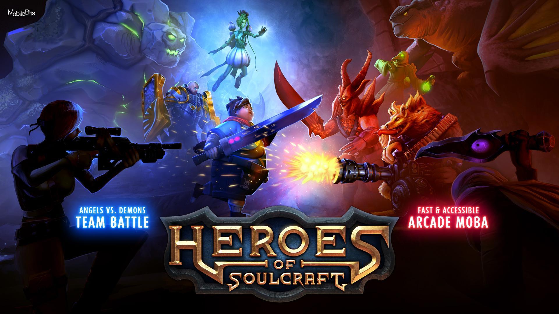 Screenshot 1 of Heroes of SoulCraft - เกมแนว MOBA 2.0.1