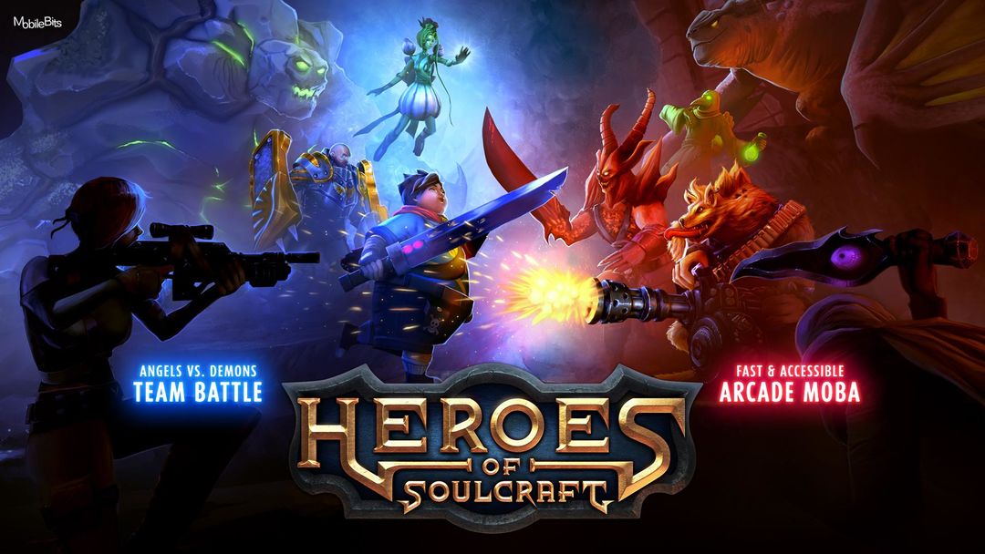 Heroes of SoulCraft - MOBA ภาพหน้าจอเกม