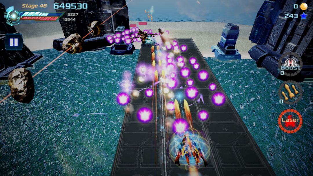 Screenshot of Galaxy Airforce War