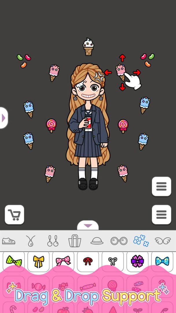 Screenshot of Lily Story : Dress Up Game