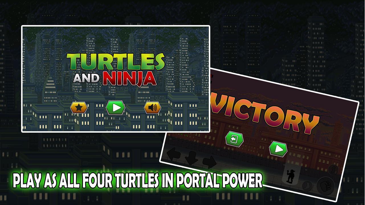 Ninja and Turtle: Turtle Power ภาพหน้าจอเกม