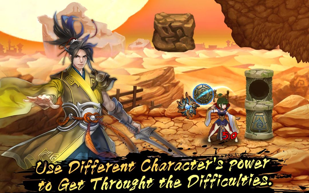 Warriors of Genesis screenshot game