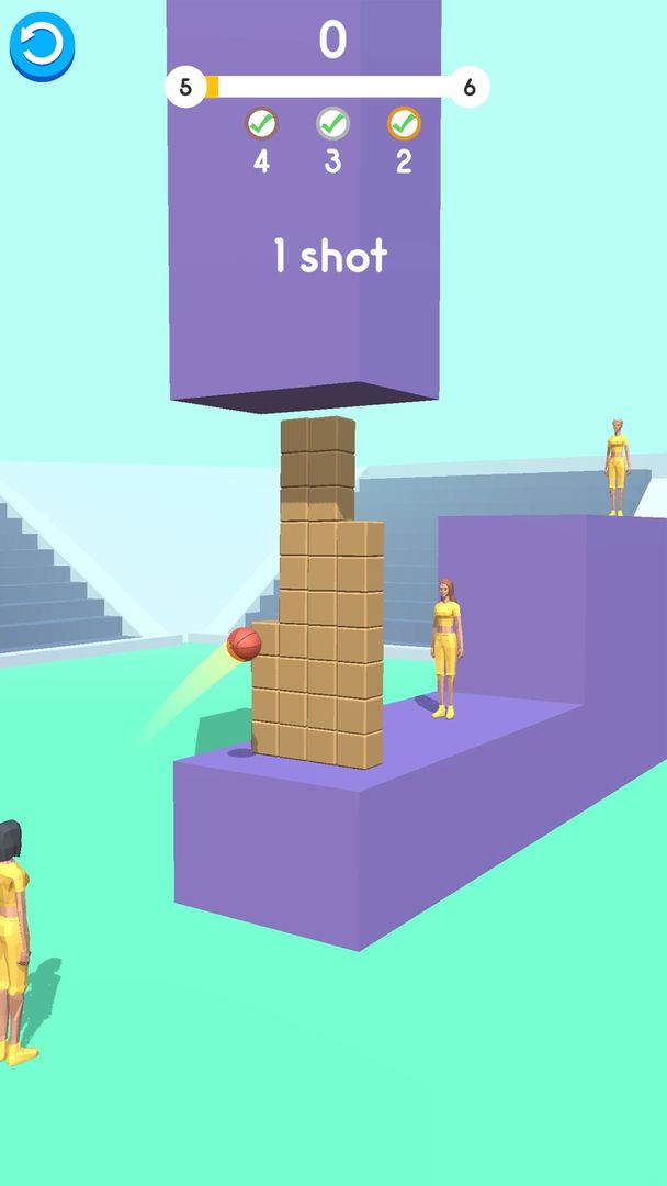 Screenshot of Ball Pass 3D