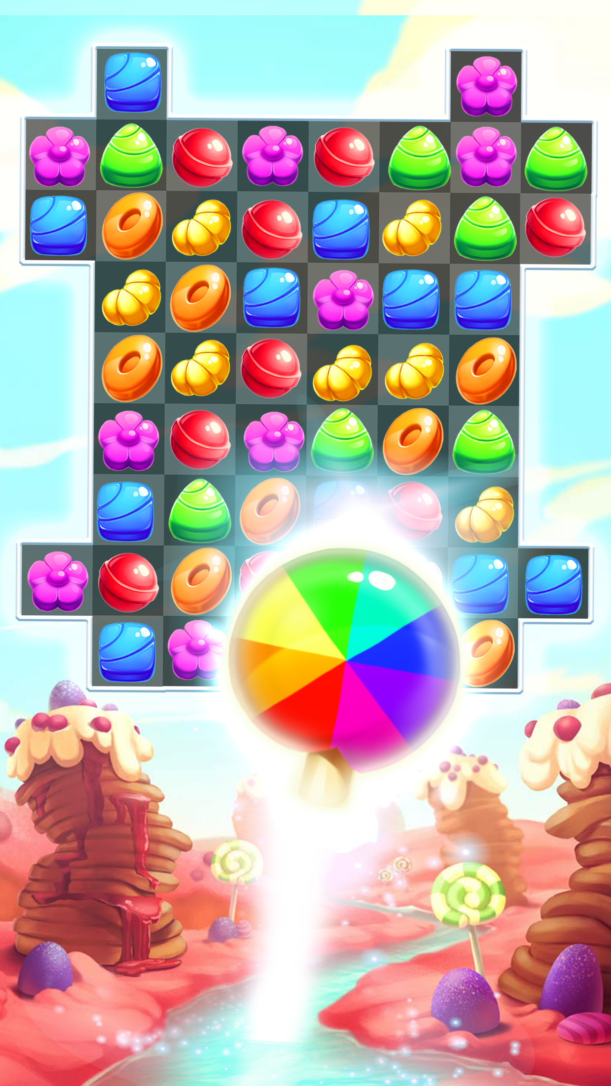 Candy Match Fever Game Screenshot