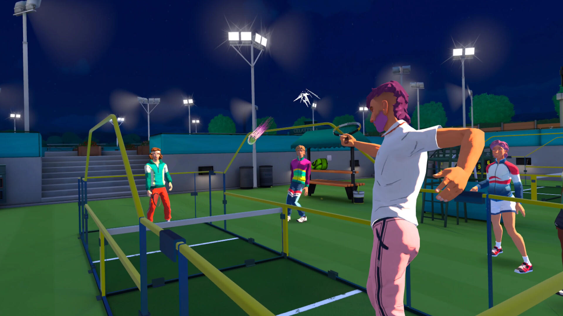 Screenshot of Racket Club