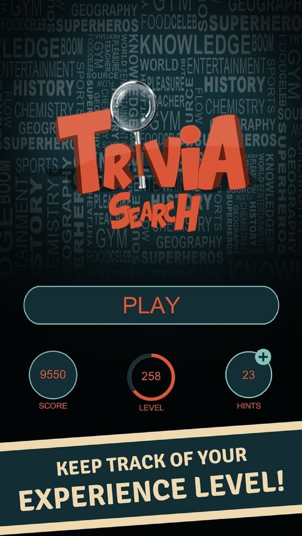 Screenshot of Trivia Search