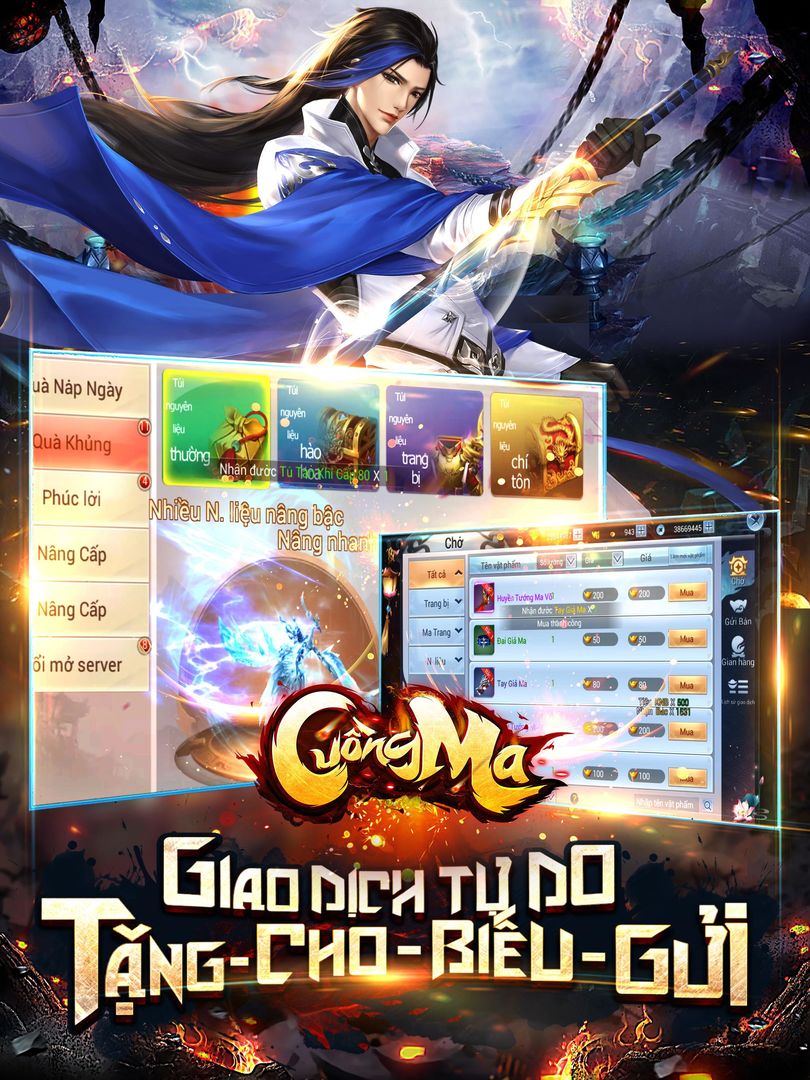 Screenshot of Cuồng Ma Chí Tôn