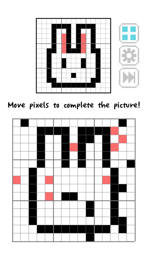 Move Pixel : Moving is also fun screenshot game