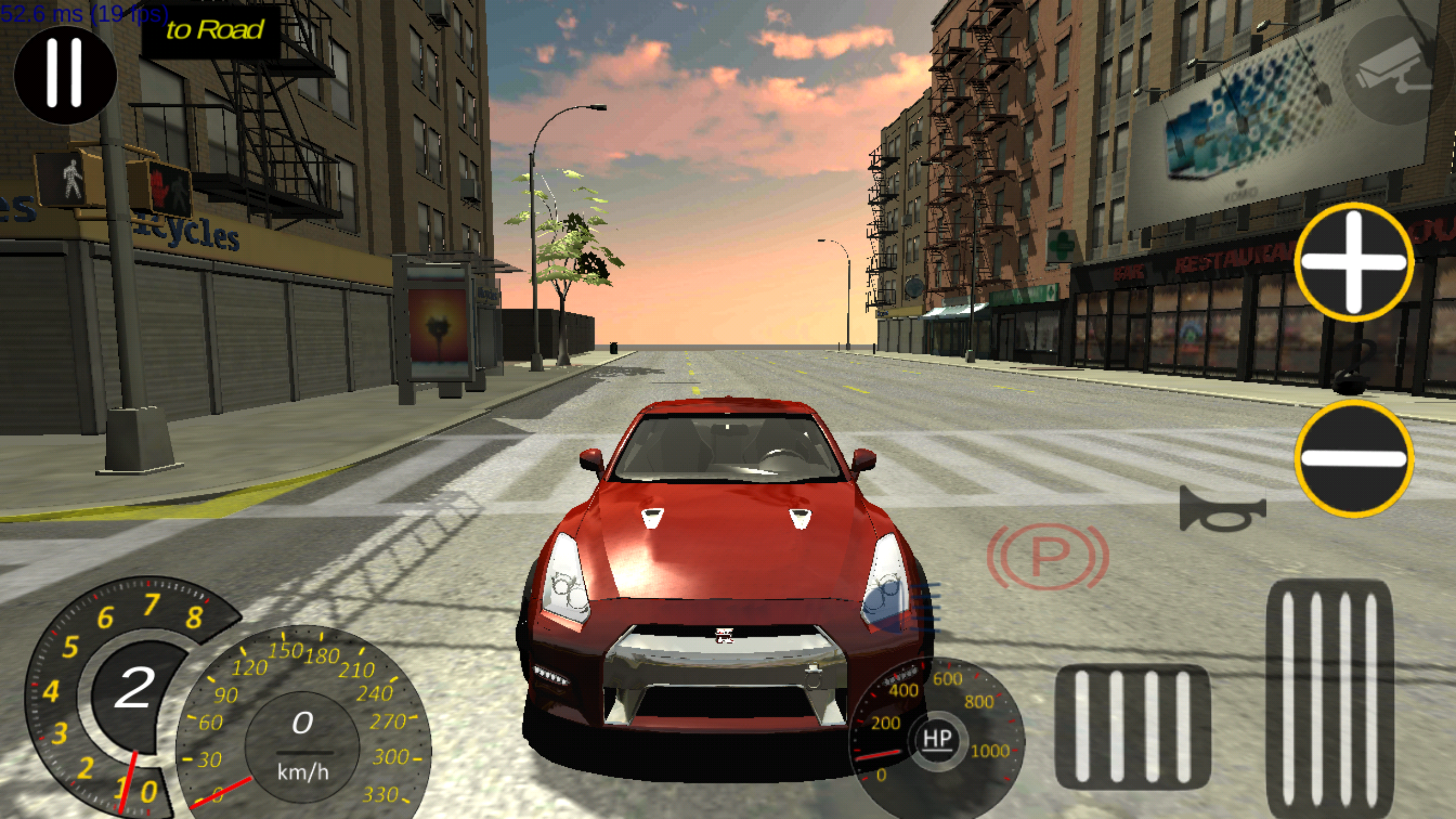 Drag Racing: Multiplayer Game Screenshot