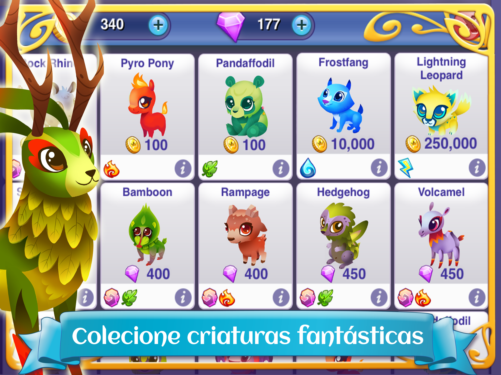 Captura de Tela do Jogo Fantasy Forest: Magic Masters!