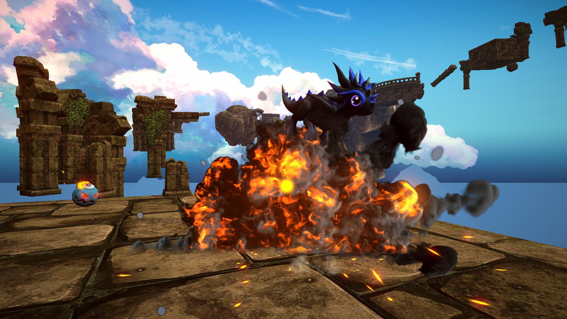Screenshot of Dragon Hop