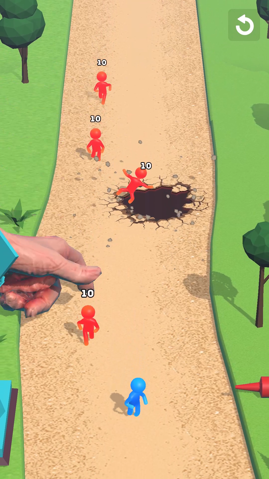 Finger God Game Screenshot