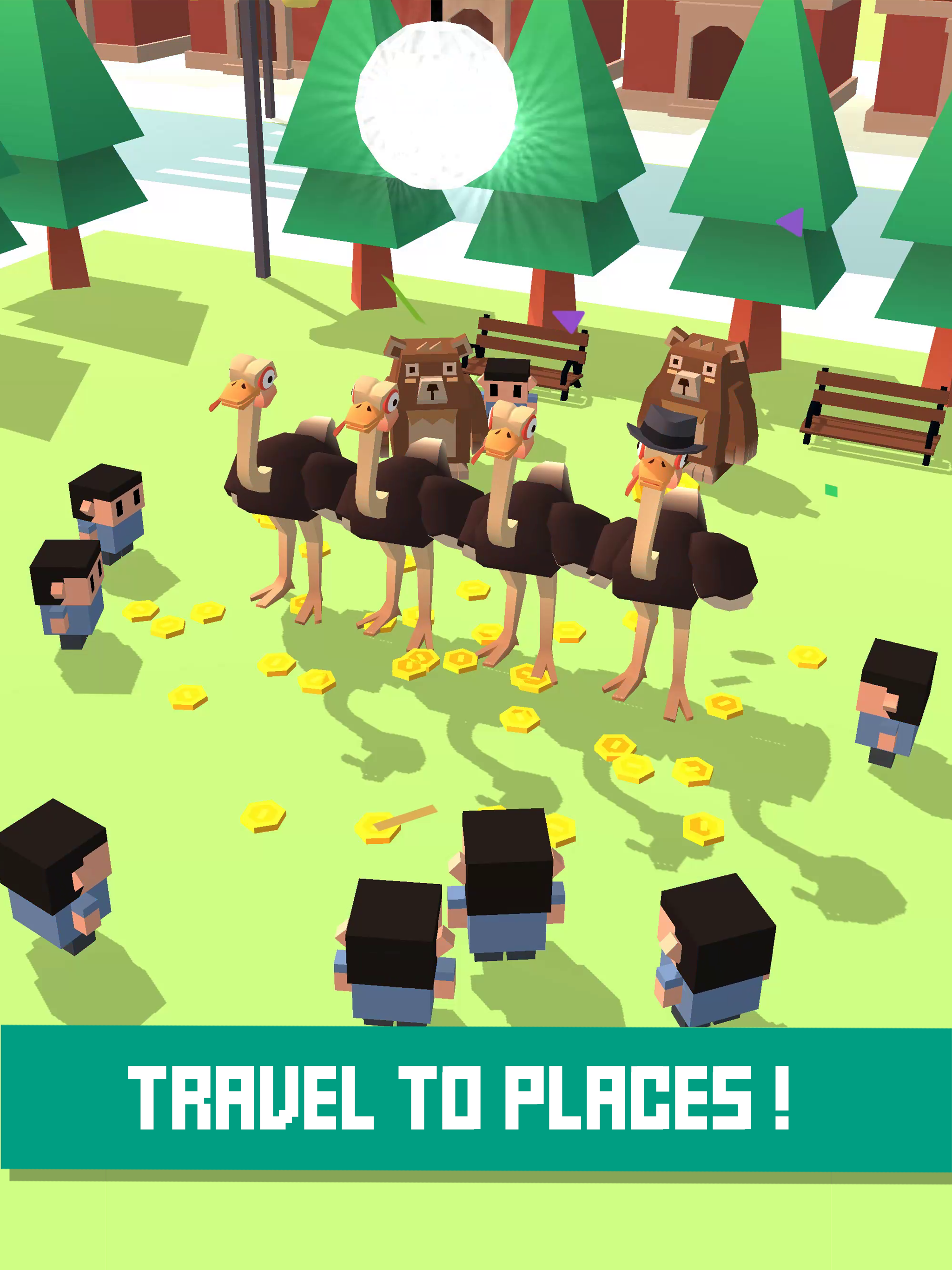 Ostrich Among Us Game Screenshot