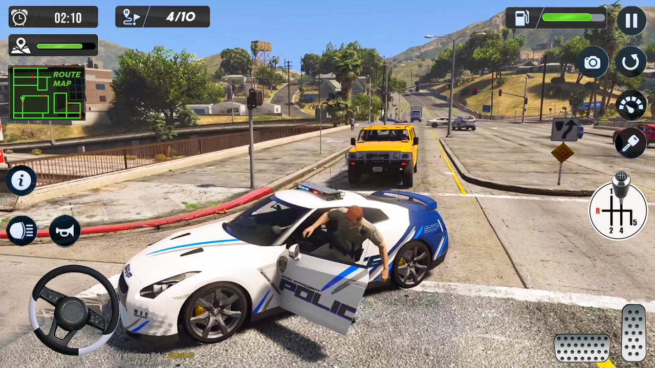 Screenshot 2 of NYPD Car Games Driving Test 3D 