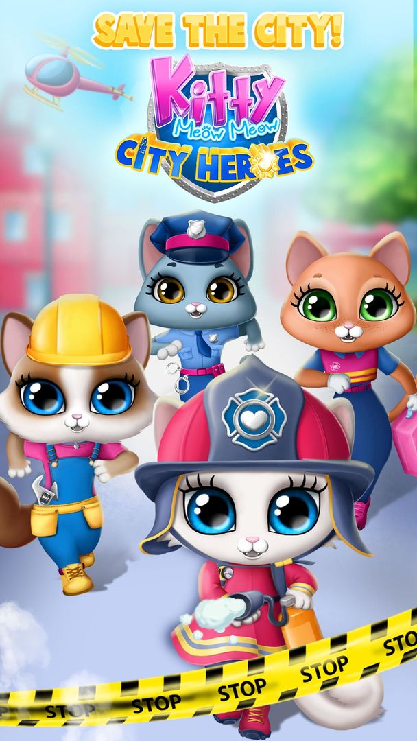Kitty Meow Meow City Heroes ภาพหน้าจอเกม