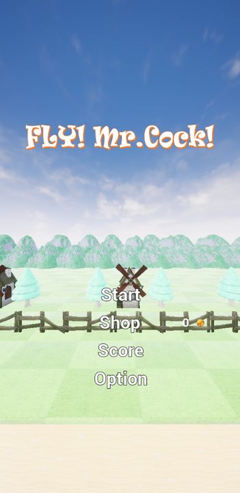 Fly! Mr.Cock! Game Screenshot
