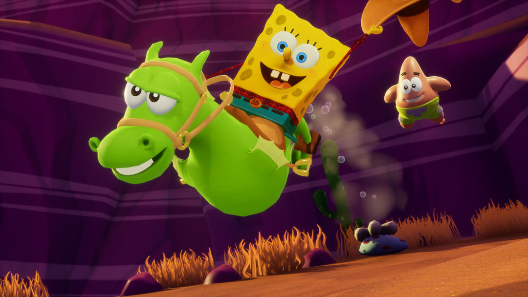 SpongeBob SquarePants: The Cosmic Shake ภาพหน้าจอเกม