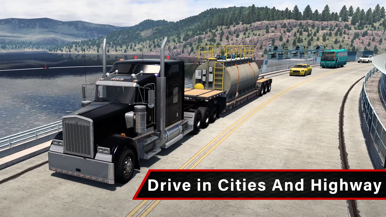 Truck Simulator: Cargo Sim Game Screenshot