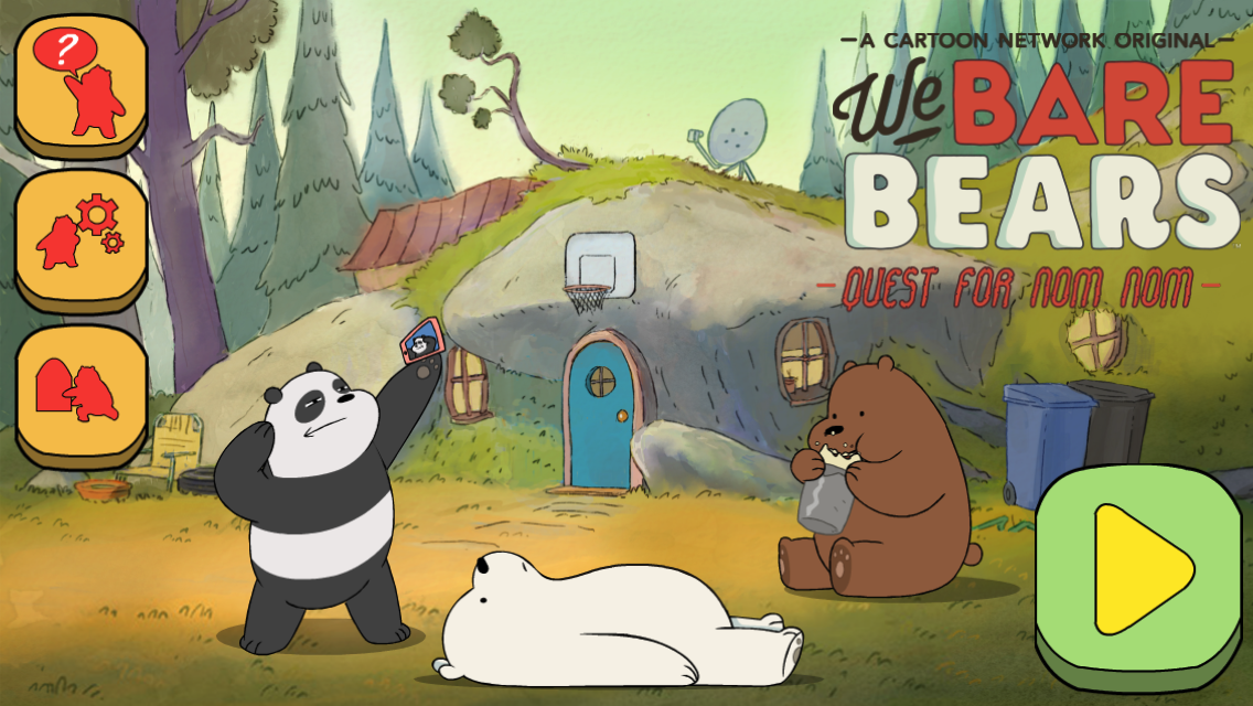 Cuplikan Layar Game We Bare Bears Quest for NomNom