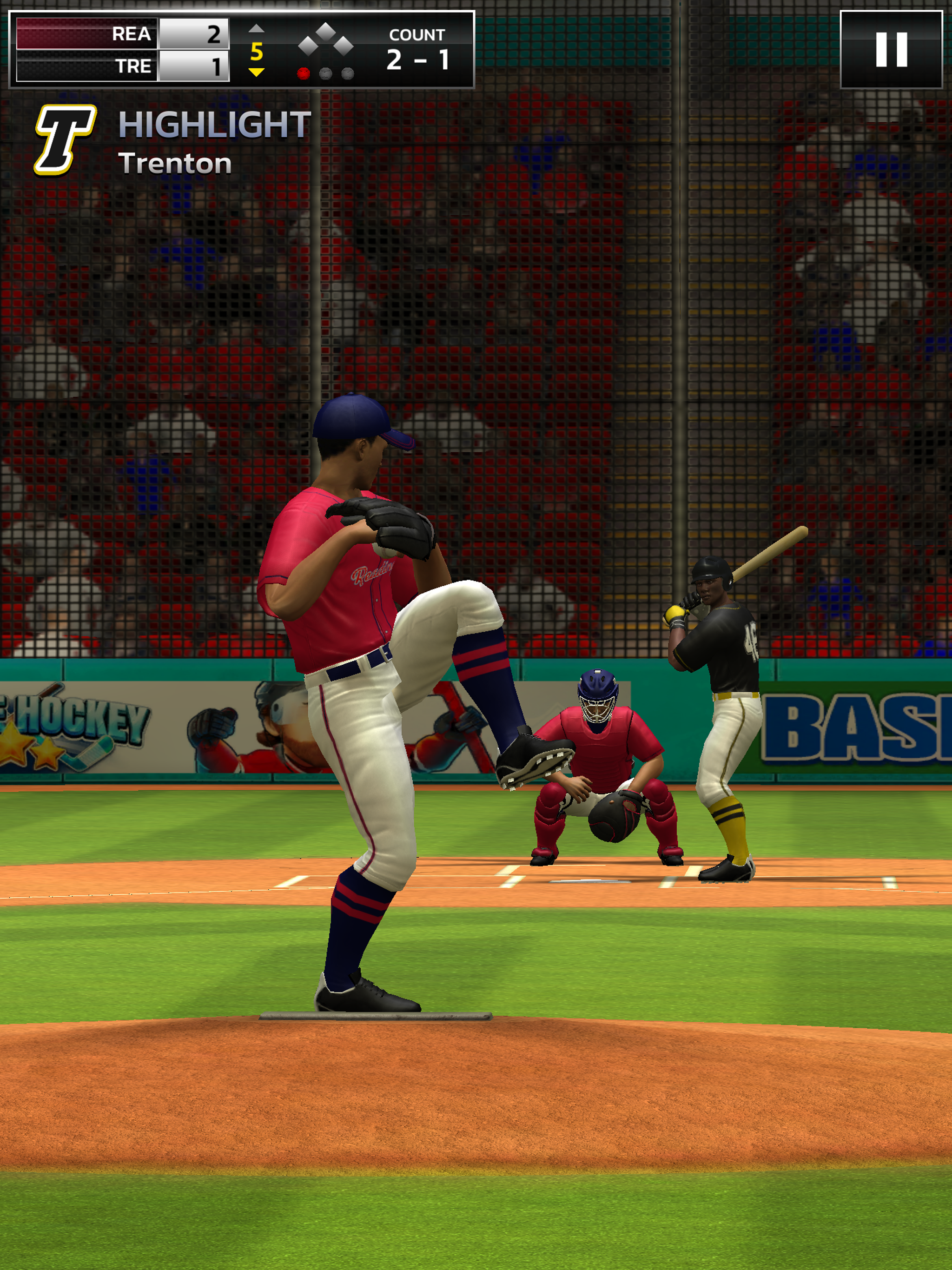 Baseball Megastar Game Screenshot