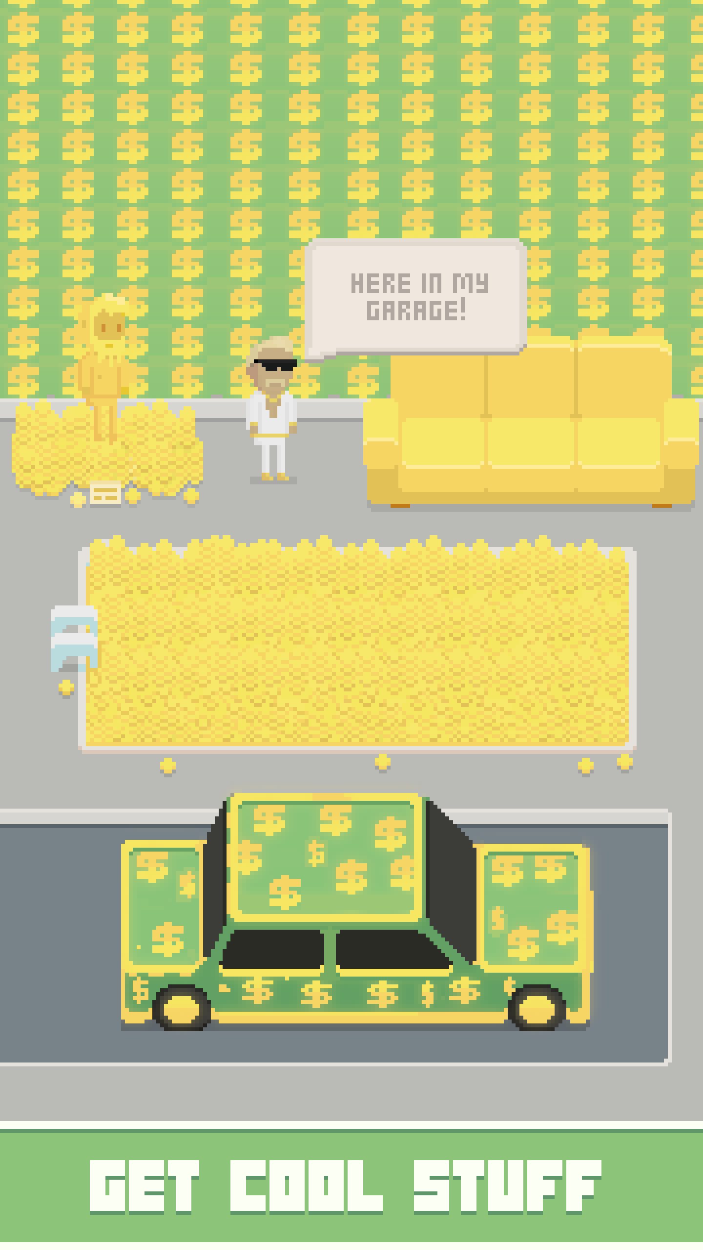 Virtual Beggar Game Screenshot