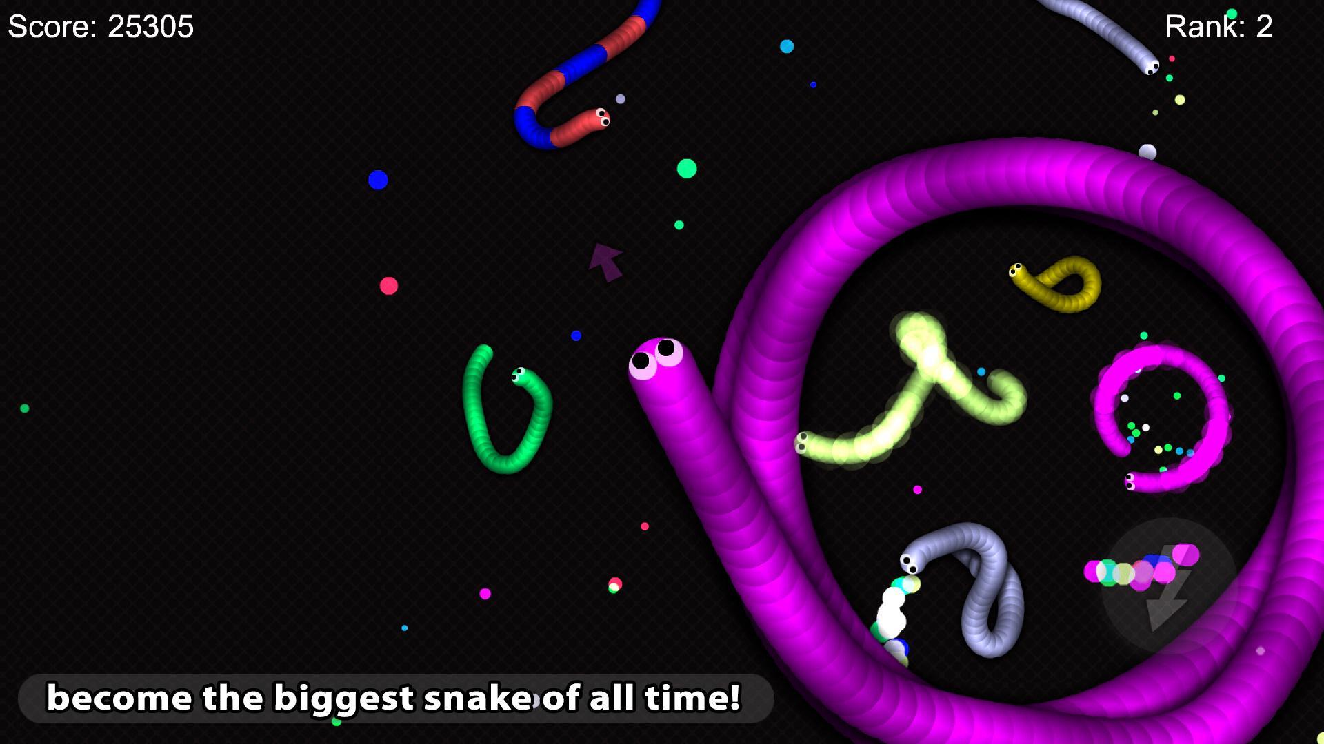 Скриншот игры Slither Snake io