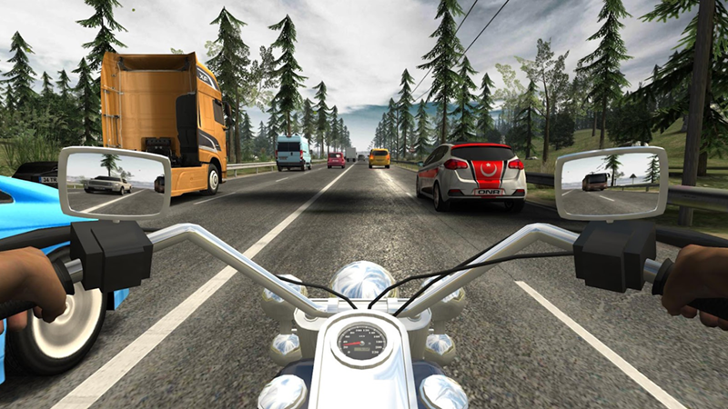 Racing Fever: Moto Game Screenshot